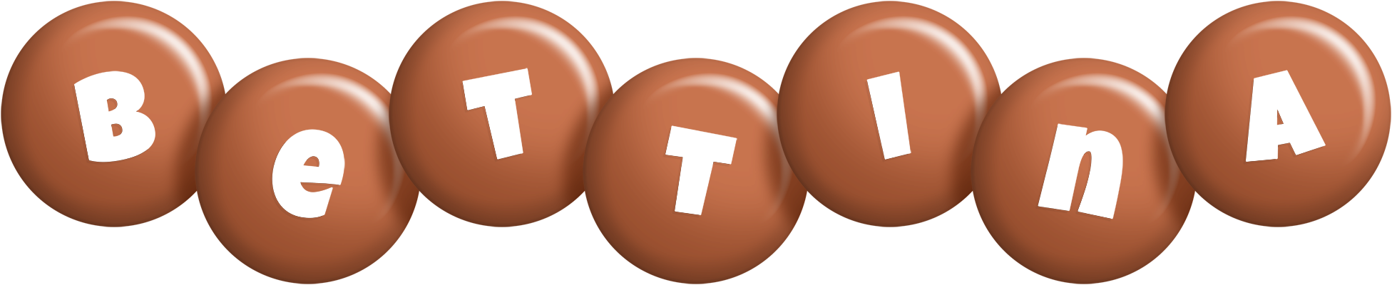 Bettina candy-brown logo