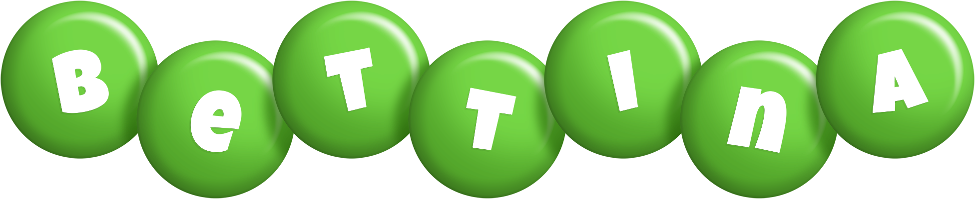 Bettina candy-green logo