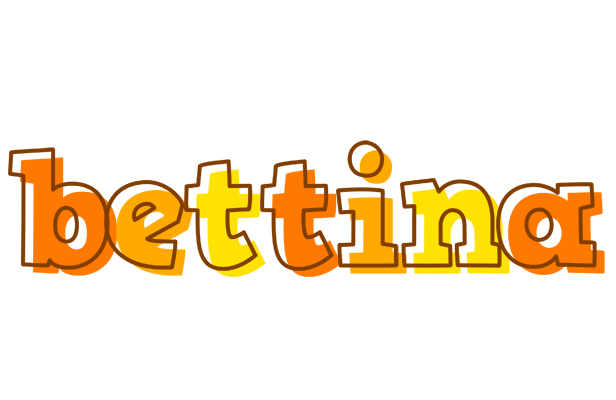 Bettina desert logo