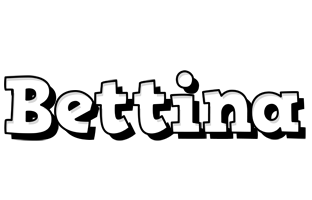 Bettina snowing logo