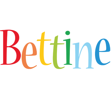 Bettine birthday logo