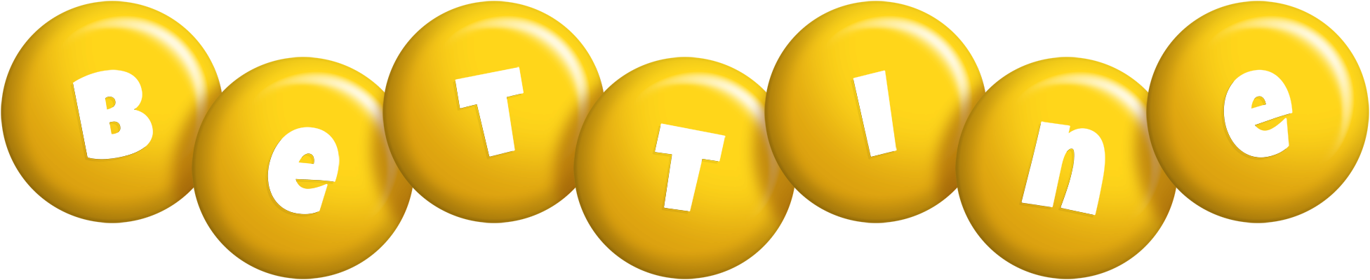 Bettine candy-yellow logo