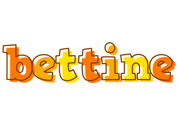 Bettine desert logo