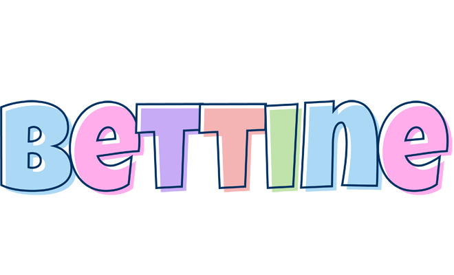 Bettine pastel logo