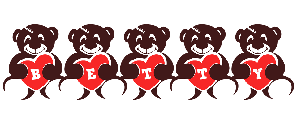 Betty bear logo