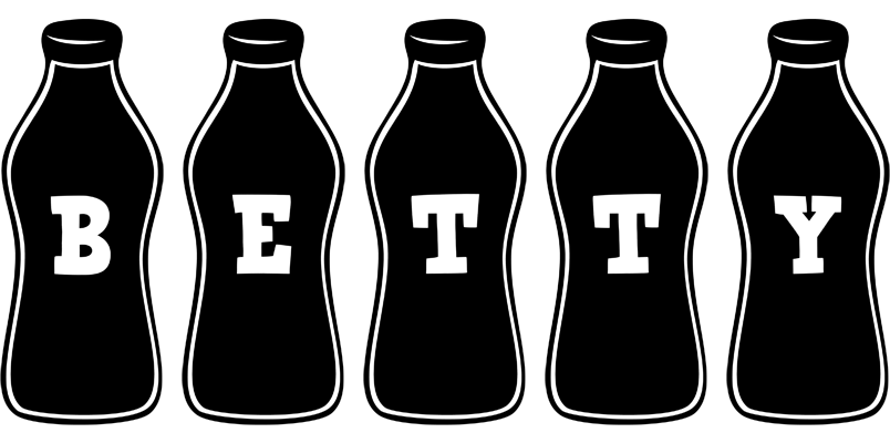 Betty bottle logo