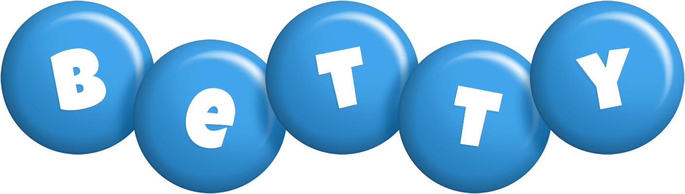 Betty candy-blue logo