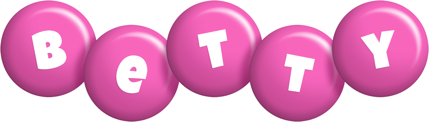 Betty candy-pink logo