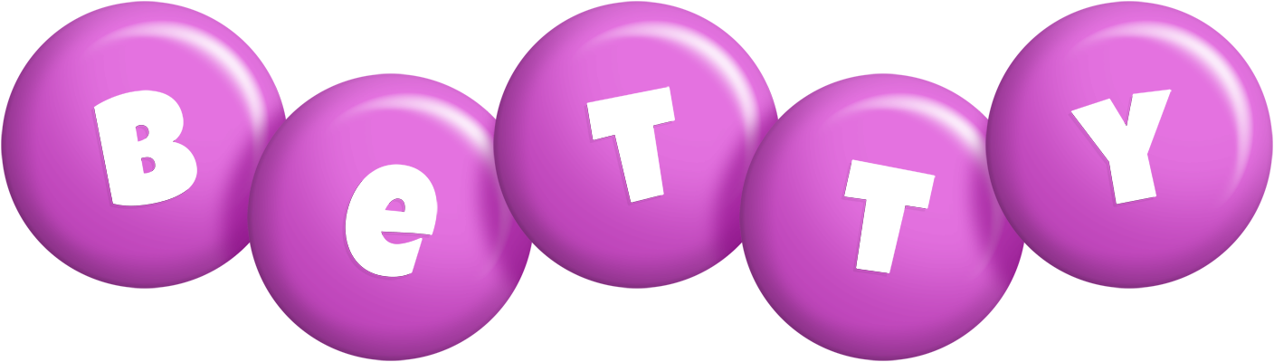 Betty candy-purple logo