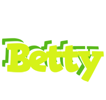 Betty citrus logo