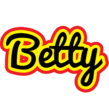 Betty flaming logo