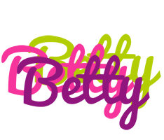 Betty flowers logo