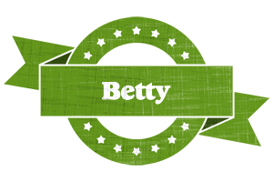 Betty natural logo