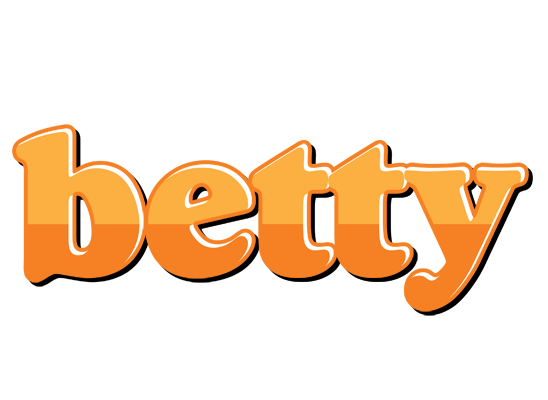 Betty orange logo