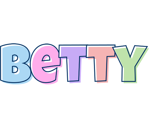 Betty pastel logo