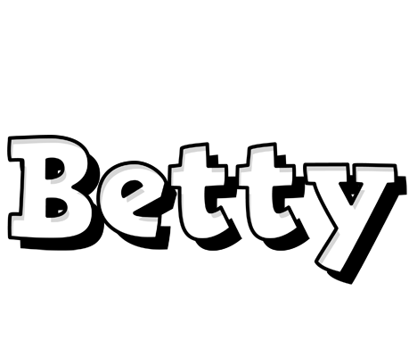 Betty snowing logo