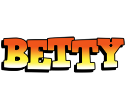 Betty sunset logo