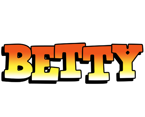 Betty sunset logo