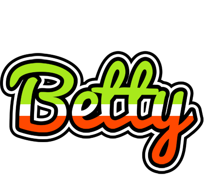 Betty superfun logo