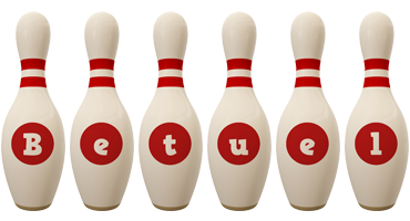 Betuel bowling-pin logo