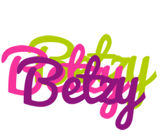 Betzy flowers logo