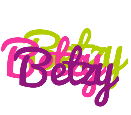 Betzy flowers logo