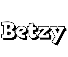 Betzy snowing logo