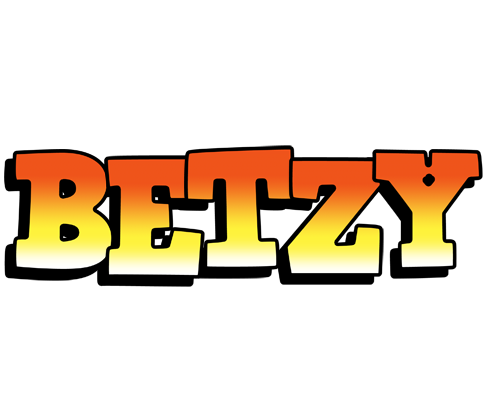 Betzy sunset logo