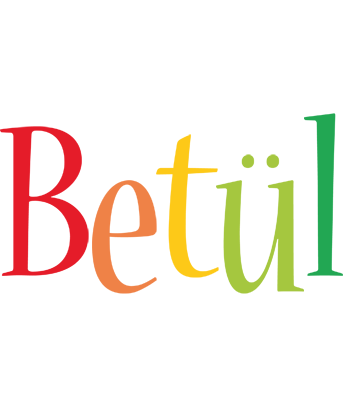 Betül birthday logo