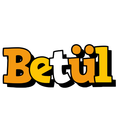 Betül cartoon logo