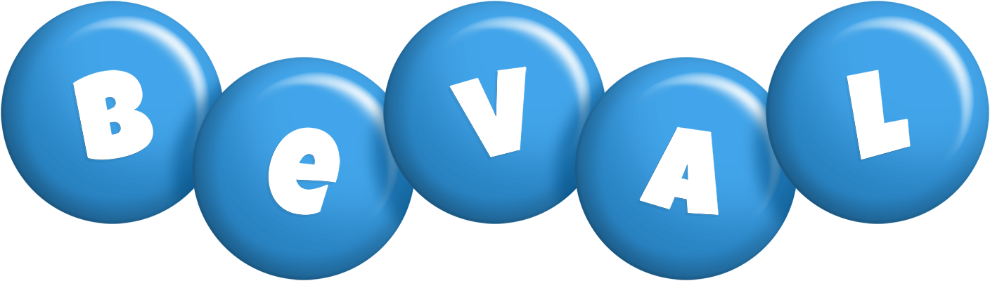 Beval candy-blue logo