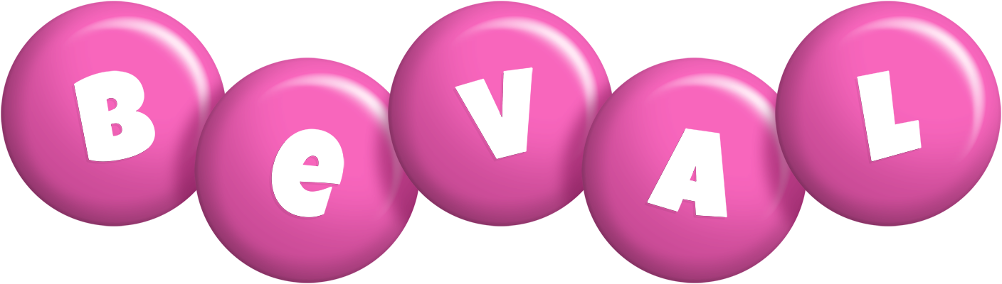Beval candy-pink logo