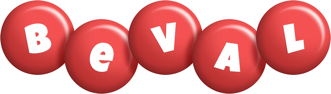 Beval candy-red logo