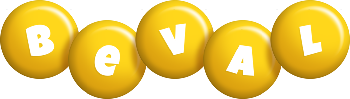 Beval candy-yellow logo