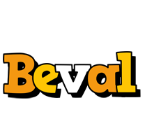 Beval cartoon logo