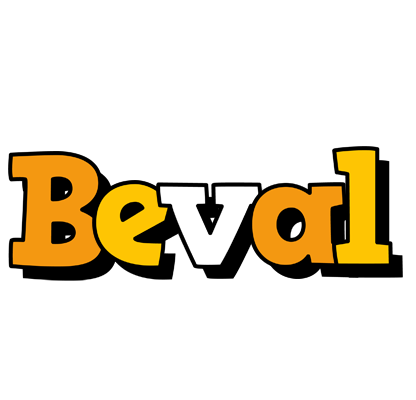 Beval cartoon logo