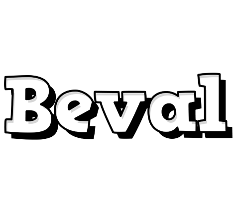 Beval snowing logo