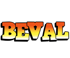 Beval sunset logo