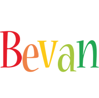 Bevan birthday logo