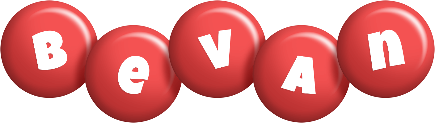 Bevan candy-red logo
