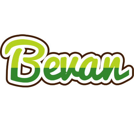 Bevan golfing logo