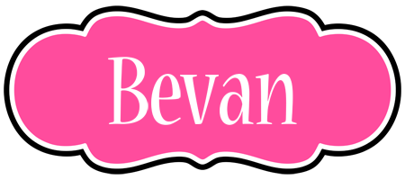 Bevan invitation logo