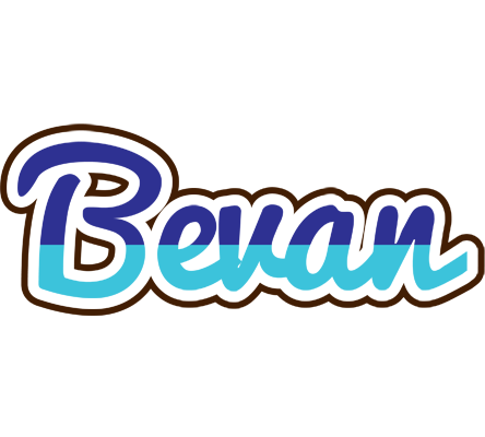Bevan raining logo