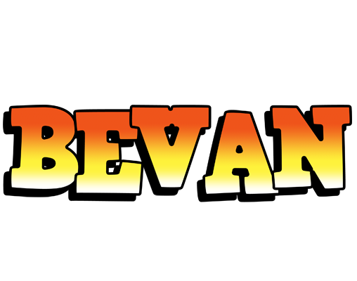 Bevan sunset logo