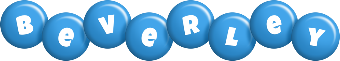 Beverley candy-blue logo