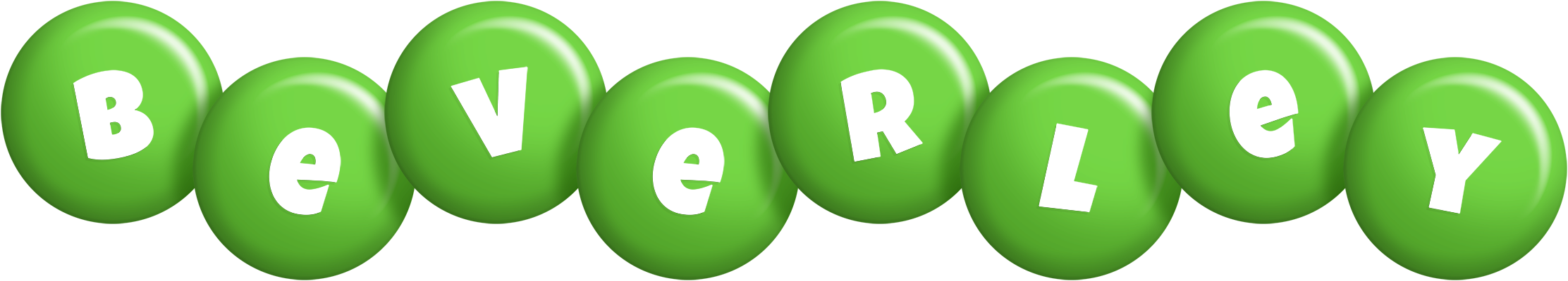 Beverley candy-green logo