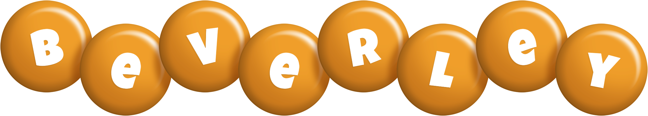Beverley candy-orange logo