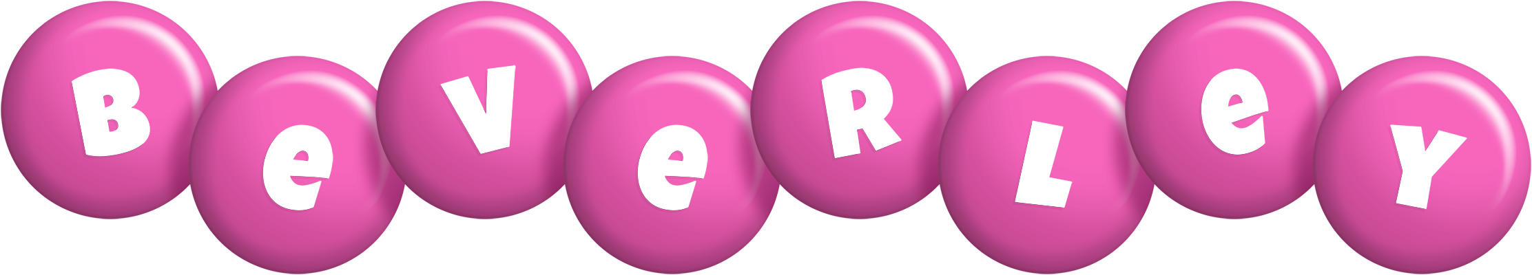 Beverley candy-pink logo