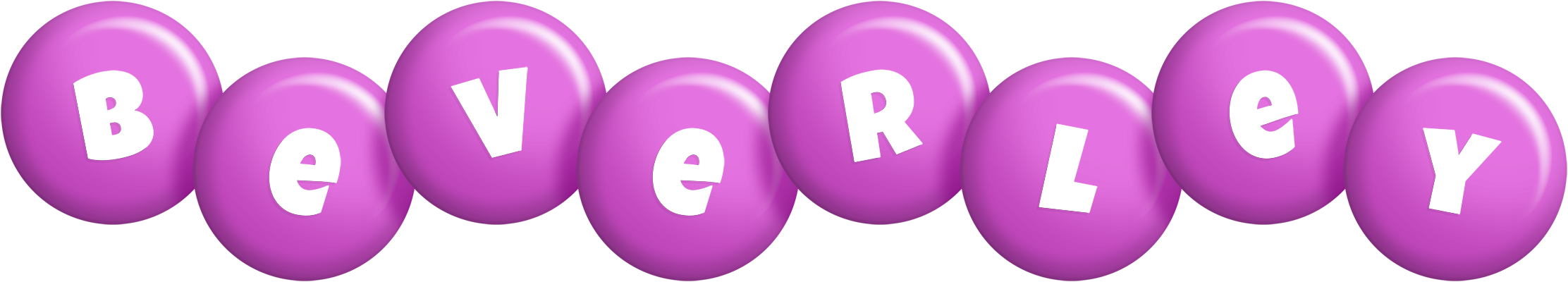 Beverley candy-purple logo