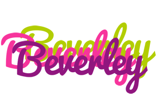 Beverley flowers logo